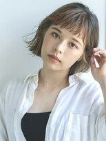 エミュ 表参道 青山(emu) 【emu井上信洋】オレンジインナーカラールーズボブ【エミュ】