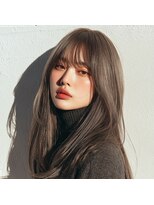 アンサ 椥辻店(ANSA)&nbsp;顔周りレイヤー×ストレート