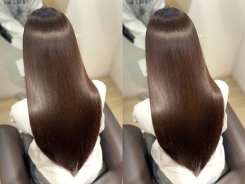 アルディ ユーカリが丘店(HARDI)の写真/カラー剤の中に特殊な成分を混ぜ込み、質感から毛髪内部までしっかりケアする最高級の髪質改善カラー◎