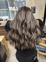 ラフ 難波店(LAFF)&nbsp;バレイヤージュ/シャドウルーツ/ハイライト/レイヤーカット