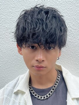 アイビーズ(IVYS) シャドウパーマ無造作ラウンドマッシュルーズショート