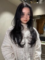 ニュートン(NEWTON)&nbsp;レイヤーカット　ハッシュカット　顔周り　韓国　髪質改善　立川
