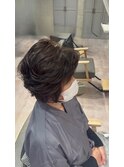 ショートレイヤーボブ