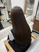 ミリ 奈良店(mm)&nbsp;マロンベージュ/近鉄奈良/髪質改善/奈良駅/透明感カラー/