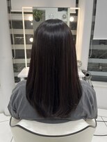 インフィス(INFIS)&nbsp;艶髪ストレートミディ × インフィスオリジナル縮毛矯正
