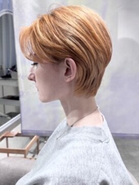 インスヘアー 梅田(INCE HAIR) 20代30代多毛でもまとまるショートカット軽やかヘア