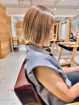 アーティクル(Article) 【Article 二子玉川】30代40代50代大人ボブ明るい白髪染め