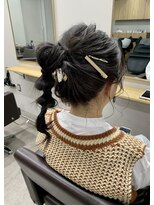 リグ 横浜(Lig.) 玉ねぎポニーヘアセット