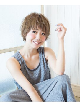 アリン(allin) イルミナ透明感カラー×ショートStyle