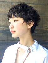 ダブ アオヤマ(DaB AOYAMA)&nbsp;【DaB】ニュアンスパーマで作るエアリーショートスタイル♪