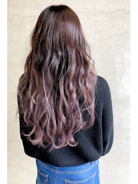 シェリー(Shelly) ピンクラベンダーグラデーション