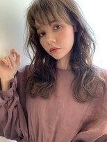 ミラバイグリーン(Mira by green)&nbsp;シースルーバング×ベージュカラー【大人かわいい】 05