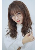 メガネ女子