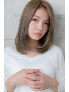 モッズヘア 足利(mod'hair) 【mod's hair　足利】大人クール☆透明感ツヤ感ブラウンベージュ