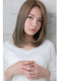 【mod's hair 足利】大人クール☆透明感ツヤ感ブラウンベージュ