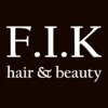 エフアイケー ヘア アンド ビューティ(F.I.K hair&beauty)のお店ロゴ