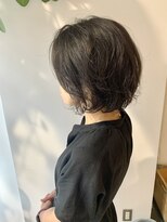 ナルヘアー 越谷(Nalu hair) パーマとくせ毛の相性◎なボブヘア