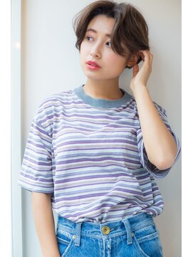 ロンドプロフィール 浦和(Lond profil) 浦和ショートヘアショートカット韓国白髪ぼかし白髪染めボブ