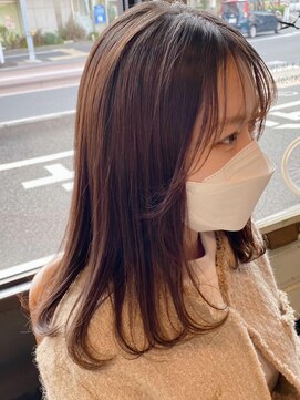 ブルー 青葉台(BLUE) 内巻きストレート