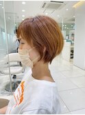 ふわっと質感♪抜け感ショート◎ style by 田爪