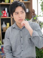 カバーヘア ブリス 戸田公園西口店(COVER HAIR bliss)&nbsp;大人アッシュブラックウェットヘアc5戸田公園20代30代40代