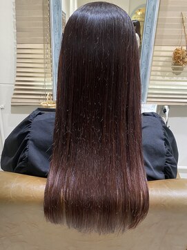 フレーム へアアンドトリートメント 天王寺北口店(FRAME) ピンクブラウンカラー