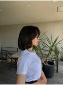大人外国人風バウンシーボブ：Maho Toda