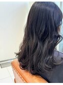 ゆるふわワンレン。