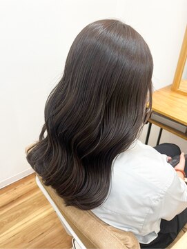 オアシスガーデン 金町店(Oasis GaRDEN) 赤味を抑えた艶ブラウン