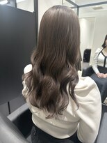 ジエクト 本店(The Ect)&nbsp;ニュアンスカラー/カーキベージュ/レイヤーロング