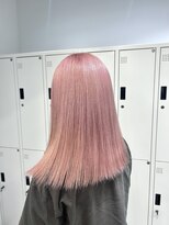 ペレ 栄店(PELE)&nbsp;デザインカラー/レイヤーカット/ウェットヘア/オリーブベージュ