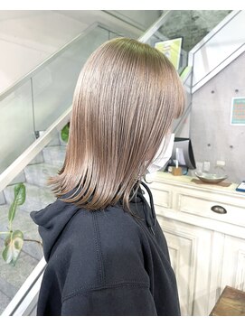 ルーシー(Lucy) 【Lucy】ボブ×ミルクティーベージュ