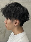 スパイキーショート/ジェットモヒカン/ショートバング/men's