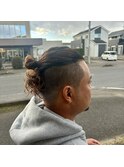 スパイラルパーマ×マンバン