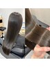 【髪質改善SSS】質感再整カラー+カット+髪質改善リッチトリ+プチスパ