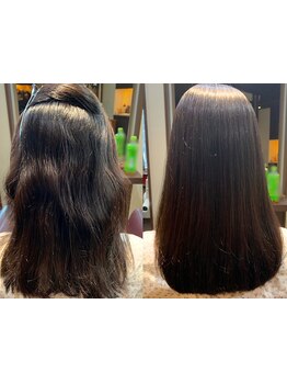 忙しくてもサクっと柔らかストレート！仕事帰りに”地毛のような柔らか”酸熱トリートメントがおすすめ！