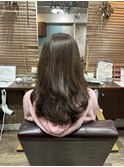 セミロング×レイヤー