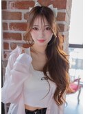 韓国スタイル スーパーロングアレンジ