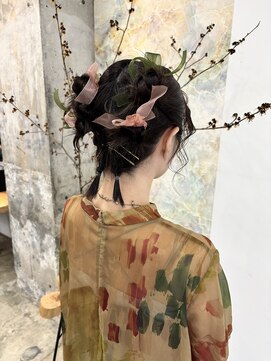 カシェル(cashel kishaba) hair arrange