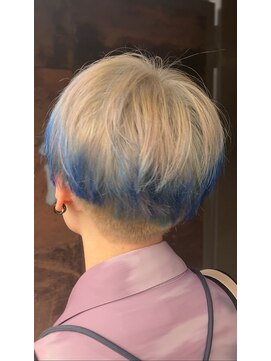 ジェクイントルジ(dekujin tri) 裾グラデーションブルーバージョン