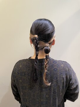 ウブ(ubu) 個性派編み下ろしツイン