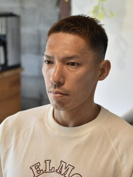 リム メンズヘア(LIM men's hair) 渋髪濡れ感フェードソフモヒ【メンズカット/倉敷/中島】