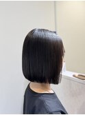 縮毛矯正×ボブ