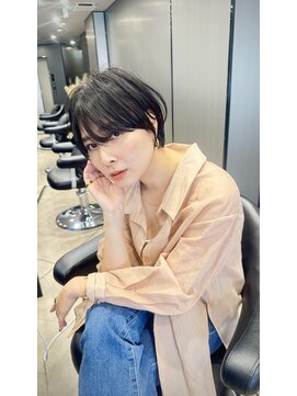 アグ ヘアー ネスト 茨木店(Agu hair nest) 大人ショート 20代30代40代ヘア 小顔 大阪ボブ 茨木