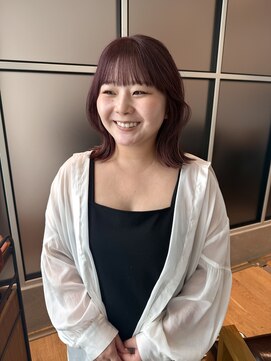 ラブハーツアンドビーウメダ(luve heart's And Be umeda) 秋のボルドーカラー