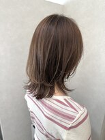 ルフトバイアンビエンテ(Luft by ambiente)&nbsp;セミロング　レイヤースタイル