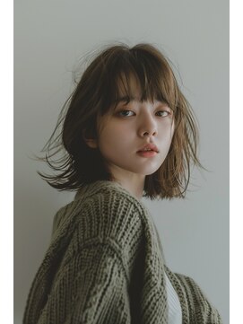 【ZEAL天神】外はねボブ＋アッシュベージュ★New Open