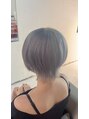 オーブ ヘアー ニーナ 麻生店(AUBE HAIR nina)&nbsp;2ブリーチシルバーブロンド