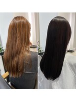 ロジ イン トゥバレー(LOWG in TOWVALLEY) ダメージ毛に酸性ストレート