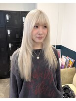 ソル オモテサンドウ 表参道 青山(SOL . OMOTESANDO) ブリーチ二回~ホワイトカラーstylist聖斗